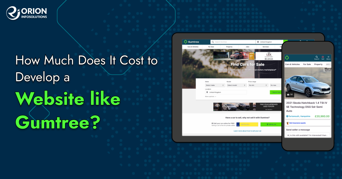 How Much Does It Cost to Develop a Website like Gumtree?